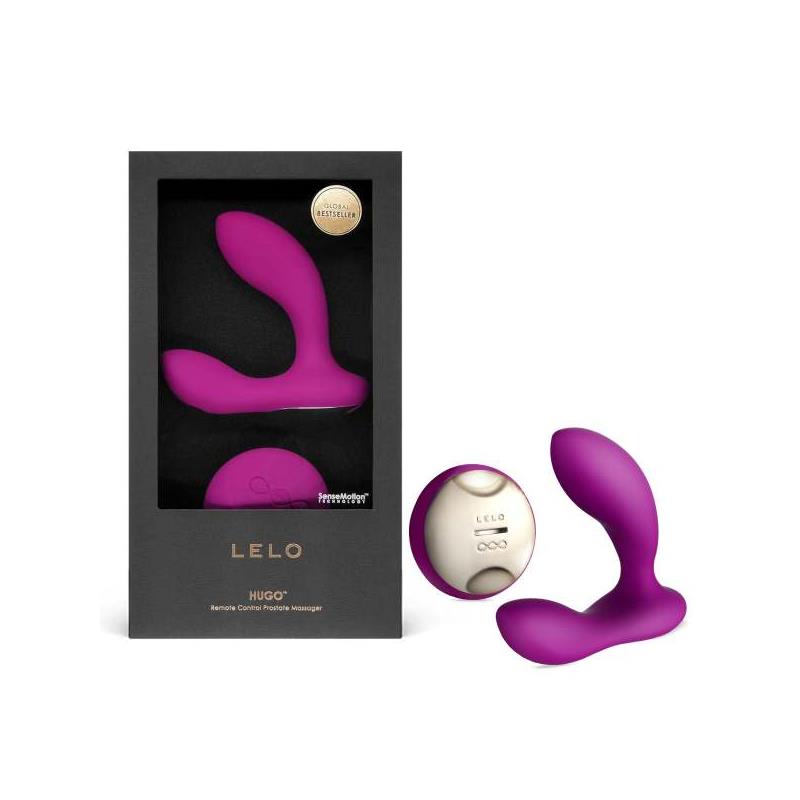 Lelo - HUGO™ Massaggiatore Prostata con Telecomando Viola