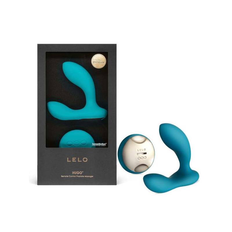 Lelo - HUGO™ Massaggiatore Prostata con Telecomando Azzurro